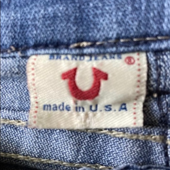 Great looking! True Religion, horseshoe blue jeans - Picture 8 of 11